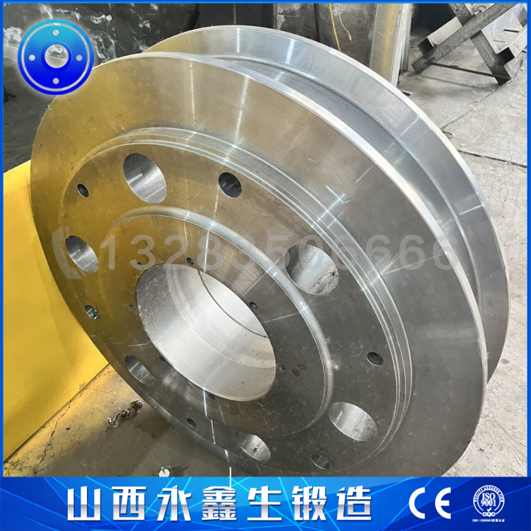 鍛造渣包運(yùn)輸車從動(dòng)輪鍛件